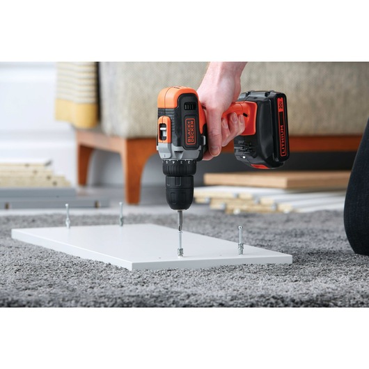 20V MAX* 2-Speed Cordless Drill/Driver w/ 2 Batteries