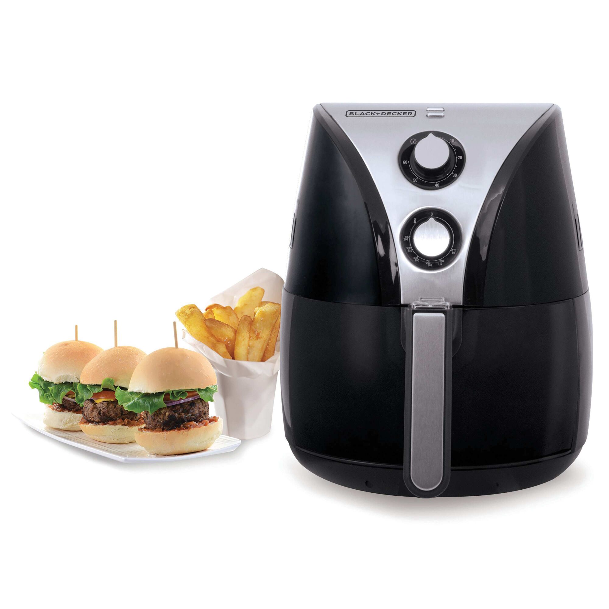 2 Liter Air Fryer Oil Free Cooking.